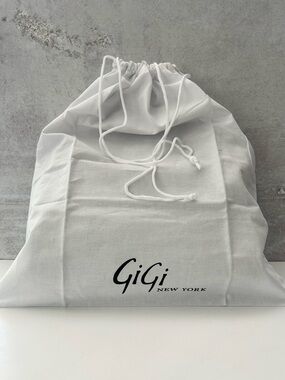 GiGi New York Drawstring Dust Cover Bag 16.75 x 18.5